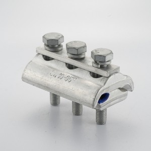 CONECTOR BIMETÁLICO DE TRES PERNOS